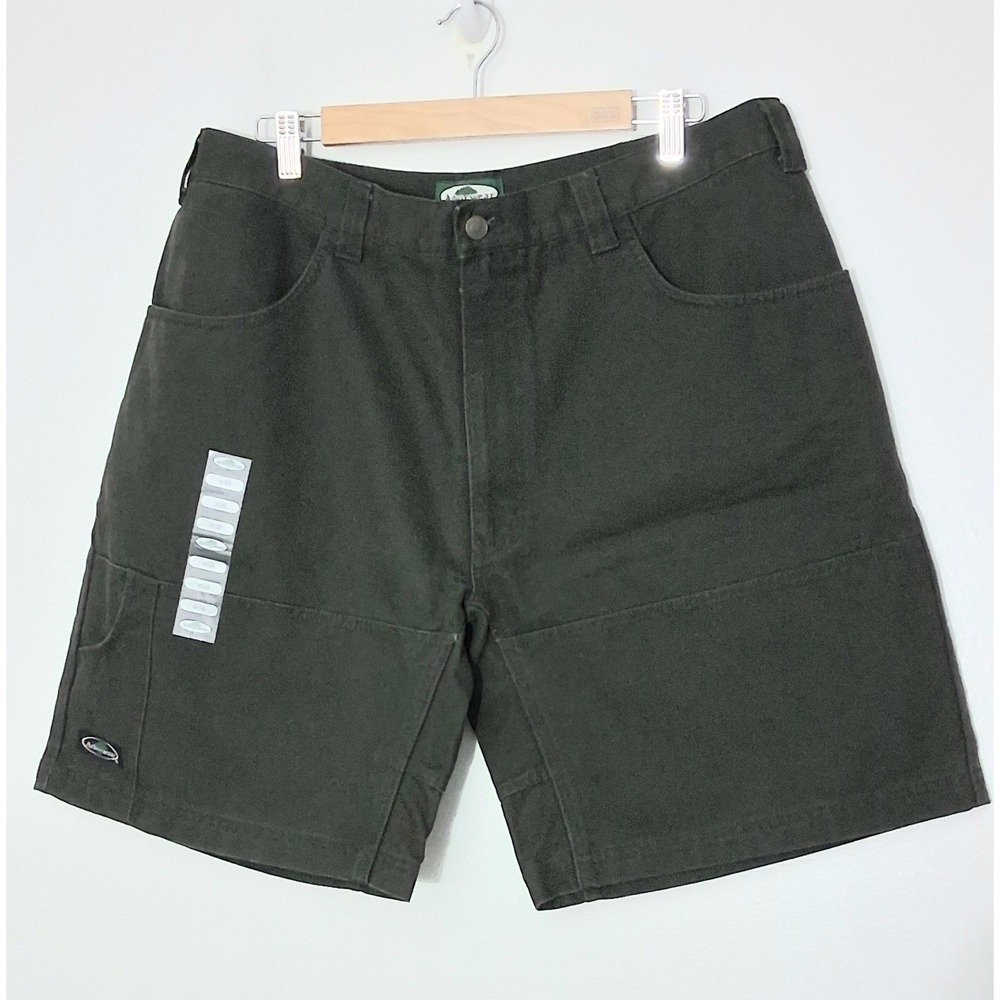 Arborwear Shorts Men's Size 38 Dark Gray Canvas The Original Tree Climber Short